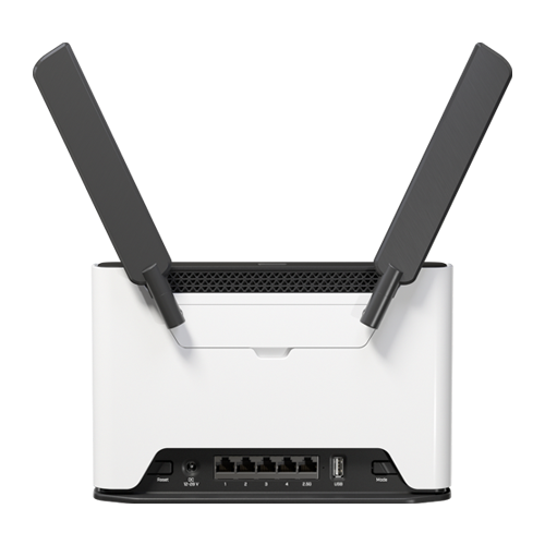 Router Chateau LTE7 ax, 5G, Wi-Fi 6, Dual-Band, 4 x RJ45 1G, 1 x RJ45 2.5G, 1 x Micro SIM – MikroTik S53UG+5HaxD2HaxD-TC&R11e-LTE7