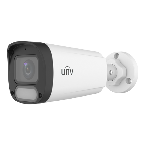 Camera IP Wise-ISP ColorHunter, 4MP, lentila 4mm, WL 30m, Mic, PoE, IP67, Color 24/7 – UNV IPC2314LE-ADF40K-WP-L