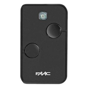 Telecomanda 2 canale, XTO2, SLH-SL-DS-RC, 433 si 868MHz, negru – FAAC XT0SLH-787032