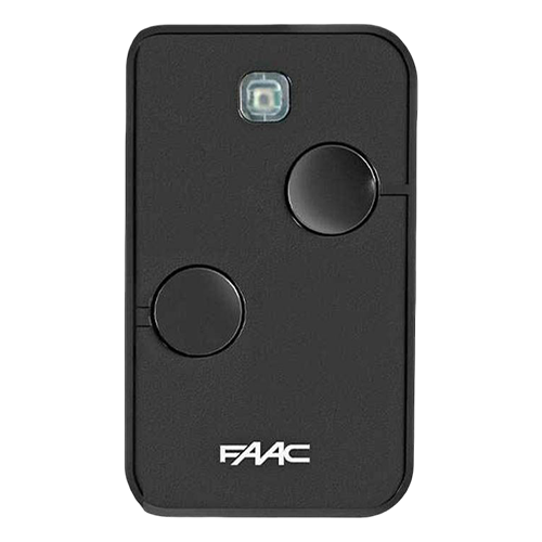 Telecomanda 2 canale, XTO2, SLH-SL-DS-RC, 433 si 868MHz, negru – FAAC XT0SLH-787032