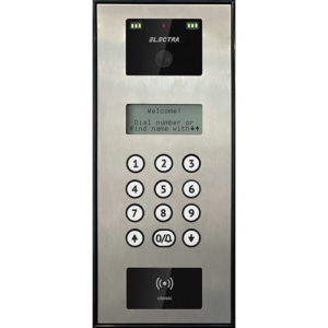Panou exterior audio – video, semiduplex digital – ELECTRA P4S.VBS