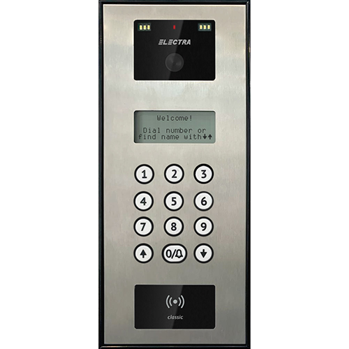 Panou exterior audio – video, semiduplex digital – ELECTRA P4S.VBS