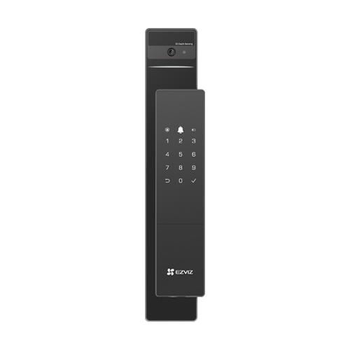 Yala inteligenta cu recunoastere faciala, vizor inteligent si ecran 4′, baterie 5000 mAh – EZVIZ CS-DL50FVS(WBP,GR)