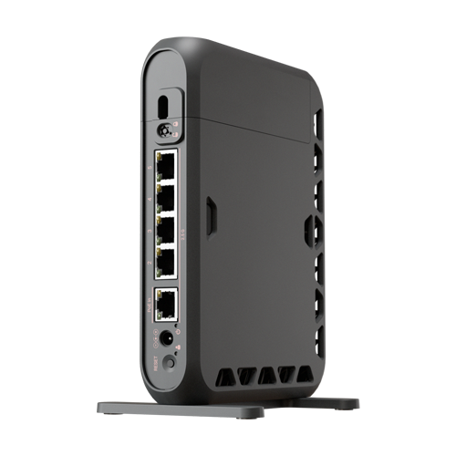 Router hAP be³, Wi-Fi 7, Triple-Band, 5 x RJ45 2.5G, IoT, Bluetooth, PoE-In af/at – MikroTik MA53UG+HbeH