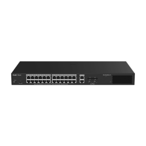 Switch L2, 24 x RJ45 1G PoE+, 2 x RJ45 1G, 2 x SFP 1G, Cloud Management – Ruijie Reyee RG-ES228GS-LP