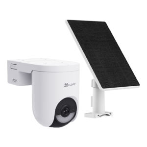 Camera IP Wi-Fi6 & 4G PT + Panou solar 5W, 2K+, baterie 5.200 mAh, Audio, IR+WL 15m, Alarma – Ezviz CS-HB8c-4G-KIT