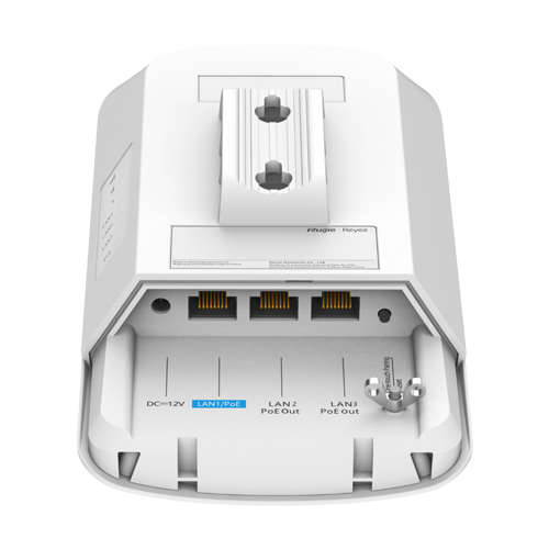Bridge wireless 5GHz, 867Mbps, 13 dBi, 3 km, PoE IN/OUT, Cloud Management – Ruijie RG-EST330F-P