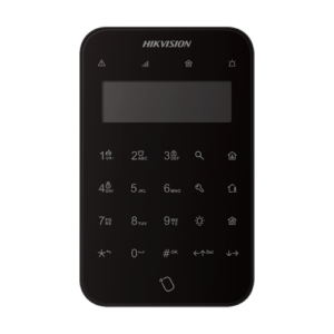 Tastatura Wireless, LCD, AX PRO 868Mhz, Neagra – HIKVISION DS-PK1-LT-WE-Black