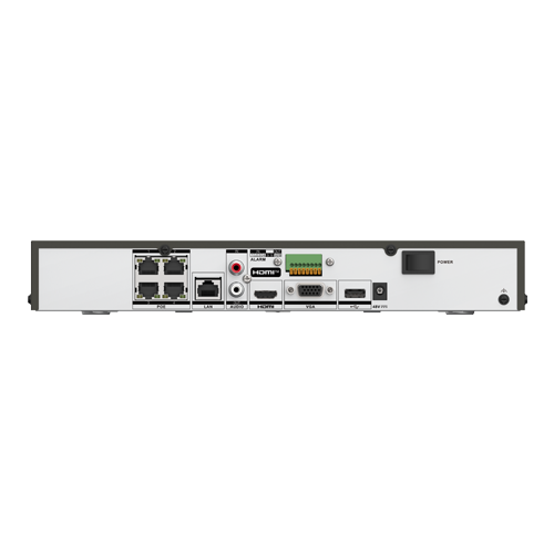 NVR 4K, AcuSeek, 4 porturi PoE max. 12MP, Alarma, 1U – HIKVISION DS-7604NXI-K1-4P-VPro