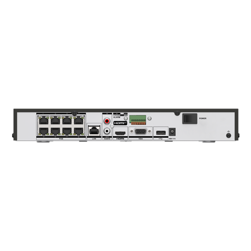 NVR 4K, AcuSeek, 8 porturi PoE max. 12MP, Alarma, 1U – HIKVISION DS-7608NXI-K1-8P-VPro