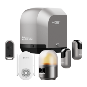 Kit automatizare poarta culisanta 600Kg/8m, Wi-Fi, camera rezolutie 2K, alarma, sirena – EZVIZ CS-HG2-R100-60HC(Pro)