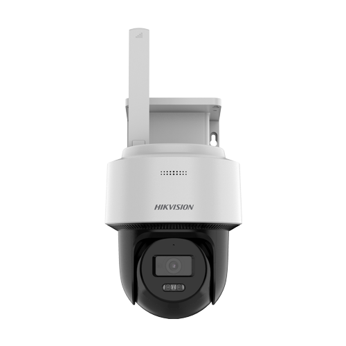 Camera IP PT, 4G, 4MP, 2.8mm, IR/WL 30m, Audio, Smart Tracking, panou solar, IP66 – HIKVISION DS-2CFSP4-4G