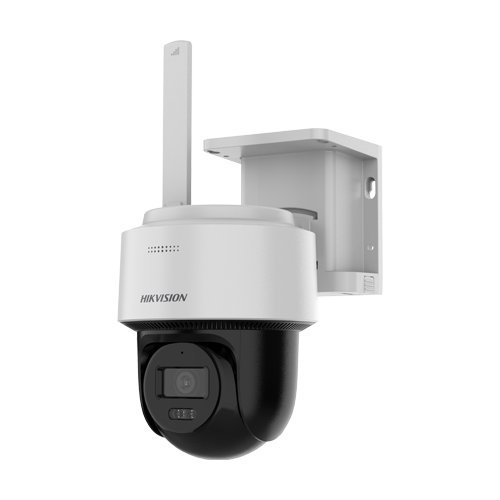 Camera IP PT, 4G, 4MP, 2.8mm, IR/WL 30m, Audio, Smart Tracking, panou solar, IP66 – HIKVISION DS-2CFSP4-4G