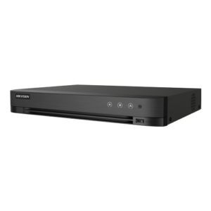 DVR AcuSense 4 ch., 5MP + 4 ch. IP 4K, Audio bidirectional, Alarma, 1U – HIKVISION iDS-7204HUHI-M1-XT(4A+4-1ALM)