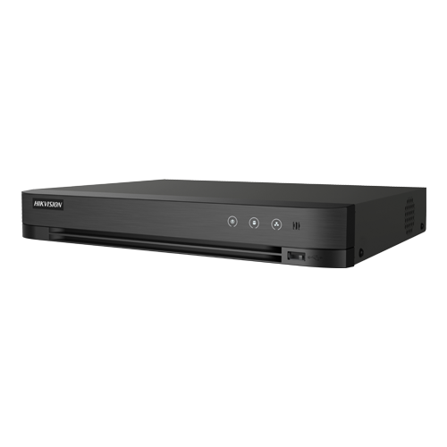 DVR AcuSense 4 ch., 5MP + 4 ch. IP 4K, Audio bidirectional, Alarma, 1U – HIKVISION iDS-7204HUHI-M1-XT(4A+4-1ALM)