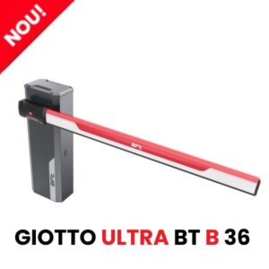 BFT GIOTTO 30 BT KIT (bariera, brat 3m, omega AQ) – TRAFIC INTENS, 4s timp inch/ deschidere