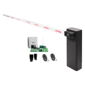 KIT complet bariera acces AUTO / 4 m, montaj universal ST/DR – MOTORLINE TURBO-4-LITE+ZUM75HTSL-4-KIT