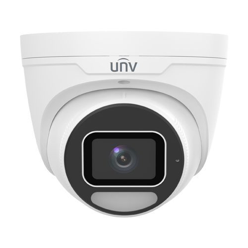 Camera IP Wise-ISP ColorHunter, 8MP, lentila 2.8mm, WL 30m, Alarma, Mic, PoE, Color 24/7, IK10 – UNV IPC3638SE-ADF28K-WP-I1