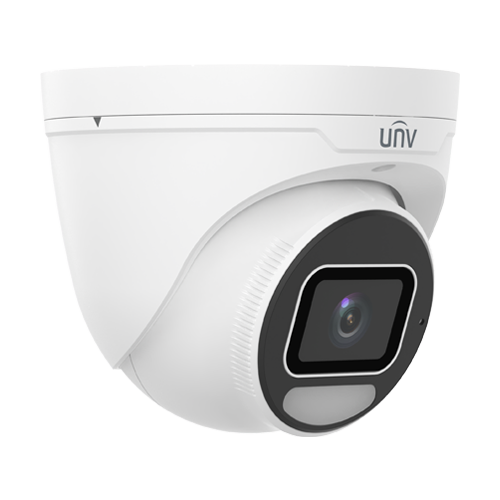 Camera IP Wise-ISP ColorHunter, 8MP, lentila 2.8mm, WL 30m, Alarma, Mic, PoE, Color 24/7, IK10 – UNV IPC3638SE-ADF28K-WP-I1