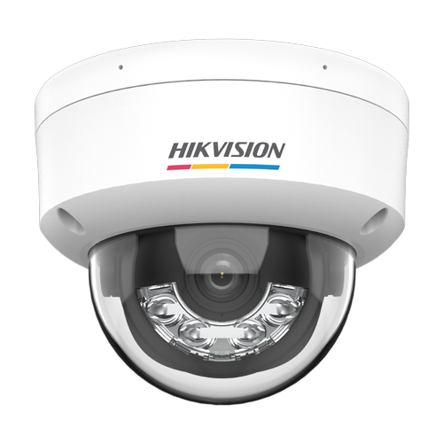 Camera IP 4MP, lentila 2.8mm, IR 30m, WL 30m ColorVu3, Mic., IK08 – HIKVISION DS-2CD1147G3H-LIU-2.8mm