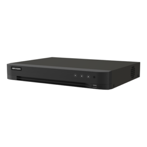 DVR AcuSense 4 ch., 4K + 4 ch. IP 4K, Audio bidirectional, Alarma, 1U – HIKVISION iDS-7204HTHI-M1-XT(4A+4/1ALM)