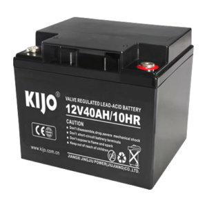 Acumulator Pb-acid AGM Deep Cycle, 12V, 40Ah, conector M6 – KIJO JM12-40