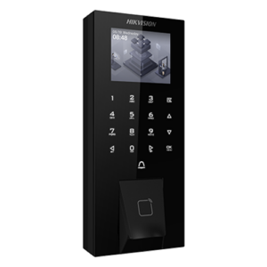 Terminal control acces, LCD 2.4 inch, PIN/M1/Amprenta, Wie. 26/34, RS485, Bluetooth, Wi-Fi – HIKVISION DS-K1T807MBFWX-E1