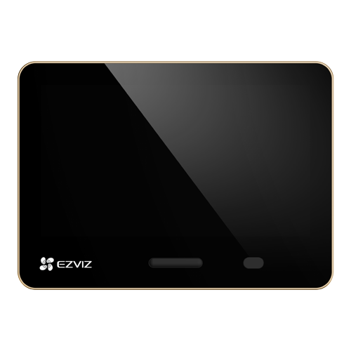 Vizor electronic smart, Wi-Fi, 4K, monitor tactil 5.5′, sonerie, audio, acumulator 7100 mAh, Auriu – EZVIZ CS-EP4-Gold