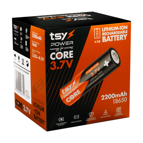 Acumulator Core Lithium-Ion 18650, 3.7V, 2200mAh TSY-CORE-2200