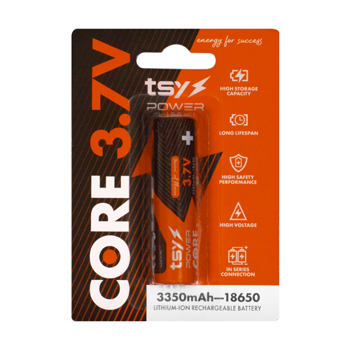 Acumulator Core Lithium-Ion 18650, 3.7V, 3350mAh TSY-CORE-3350