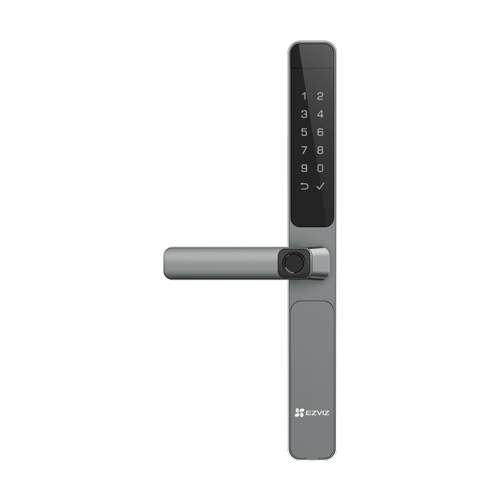 Yala inteligenta cu senzori dubli de amprenta, Wi-Fi, Baterie 1450mAh, Sonerie – EZVIZ CS-DL06(WBCP)-Pro