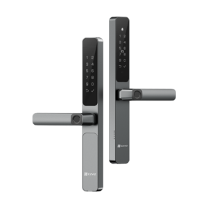 Yala inteligenta cu senzori dubli de amprenta, Wi-Fi, Baterie 1450mAh, Sonerie – EZVIZ CS-DL06(WBCP)-Pro