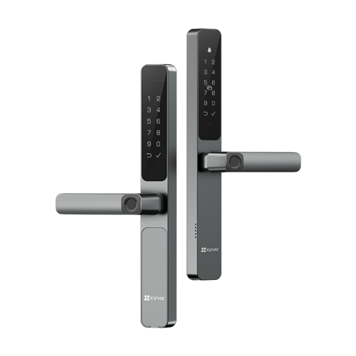 Yala inteligenta cu senzori dubli de amprenta, Wi-Fi, Baterie 1450mAh, Sonerie – EZVIZ CS-DL06(WBCP)-Pro