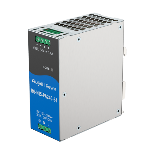 Sursa de alimentare in comutatie, 54V/4.4A, 240W, sina DIN – Ruijie Reyee RG-NIS-PA240-54