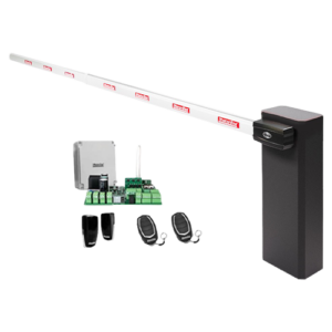 KIT complet bariera acces AUTO / 6 m, montaj universal ST/DR – MOTORLINE TURBO-6-LITE+ZUM75HTSL-6-KIT