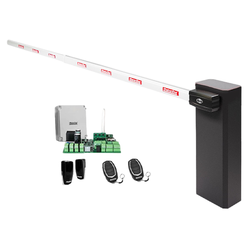 KIT complet bariera acces AUTO / 6 m, montaj universal ST/DR – MOTORLINE TURBO-6-LITE+ZUM75HTSL-6-KIT