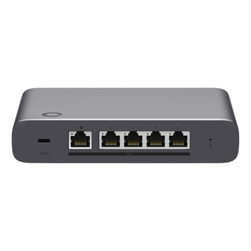 Gateway + Controller, 1 × RJ45 WAN 2.5G, 4 × RJ45 LAN/WAN 2.5G, Cloud Management, TP-Link Omada Fusion2.5G