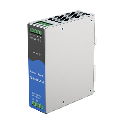 Sursa de alimentare in comutatie, 54V/2.2A, 120W, sina DIN – Ruijie Reyee RG-NIS-PA120-54