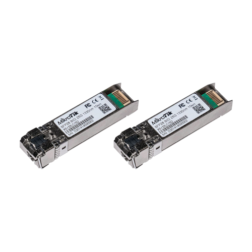 Kit 2 x Module SFP28, 25G, SM, Simplex LC, 15km, 1270/1330nm, BiDi – MikroTik XS+2733LC15D