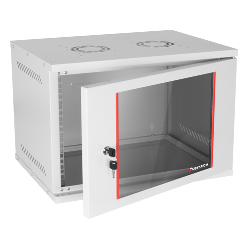 Rack perete 7U 19” 542X400, capacitate incarcare 50 kg, RAL7035 – ASYTECH Networking ASY-7U-5440SBW