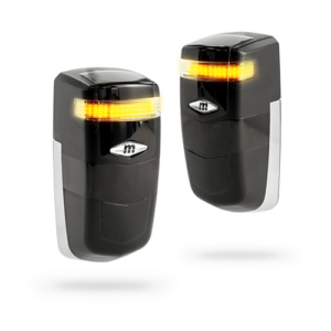 Set fotocelule IR emitator/receptor, 40m, 180 grade, LED, IP54 – MOTORLINE MF40LED
