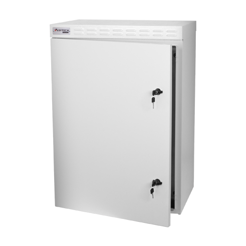 Cabinet rack exterior 16U 19” 600×450, capacitate incarcare 300 kg, IP55, IK10 – ASYTECH Networking ASY-16U-6045EXIP55