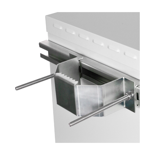 Kit montare pe stalp pentru rack de exterior EXIP55 19′, diametru 4-6′, IP55 – ASYTECH Networking ASY-PLKITIP55