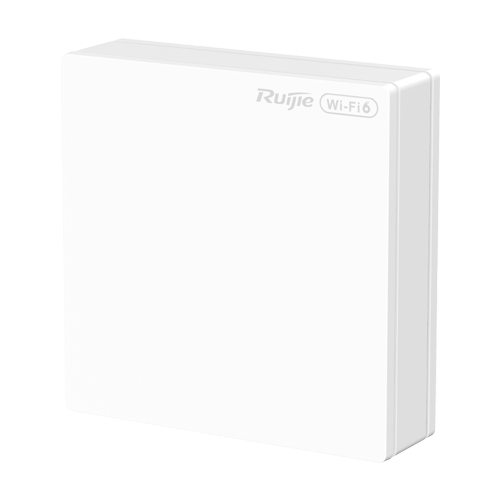 Acces Point Wi-Fi 6 AX3000, 2×2 MU-MIMO, 2 x RJ45 1G, PoE/PoE+ In, Cloud Management RG-RAP62-Wall-lite