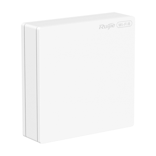 Acces Point Wi-Fi 6 AX3000, 2×2 MU-MIMO, 2 x RJ45 1G, PoE/PoE+ In, Cloud Management RG-RAP62-Wall-lite