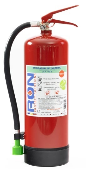 Stingător FM6ECO cu apă aditivată, 6 L — selecție MoldoMag