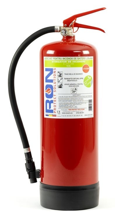 Stingător LITH-ION 9 pentru baterii litiu-ion, 9 L